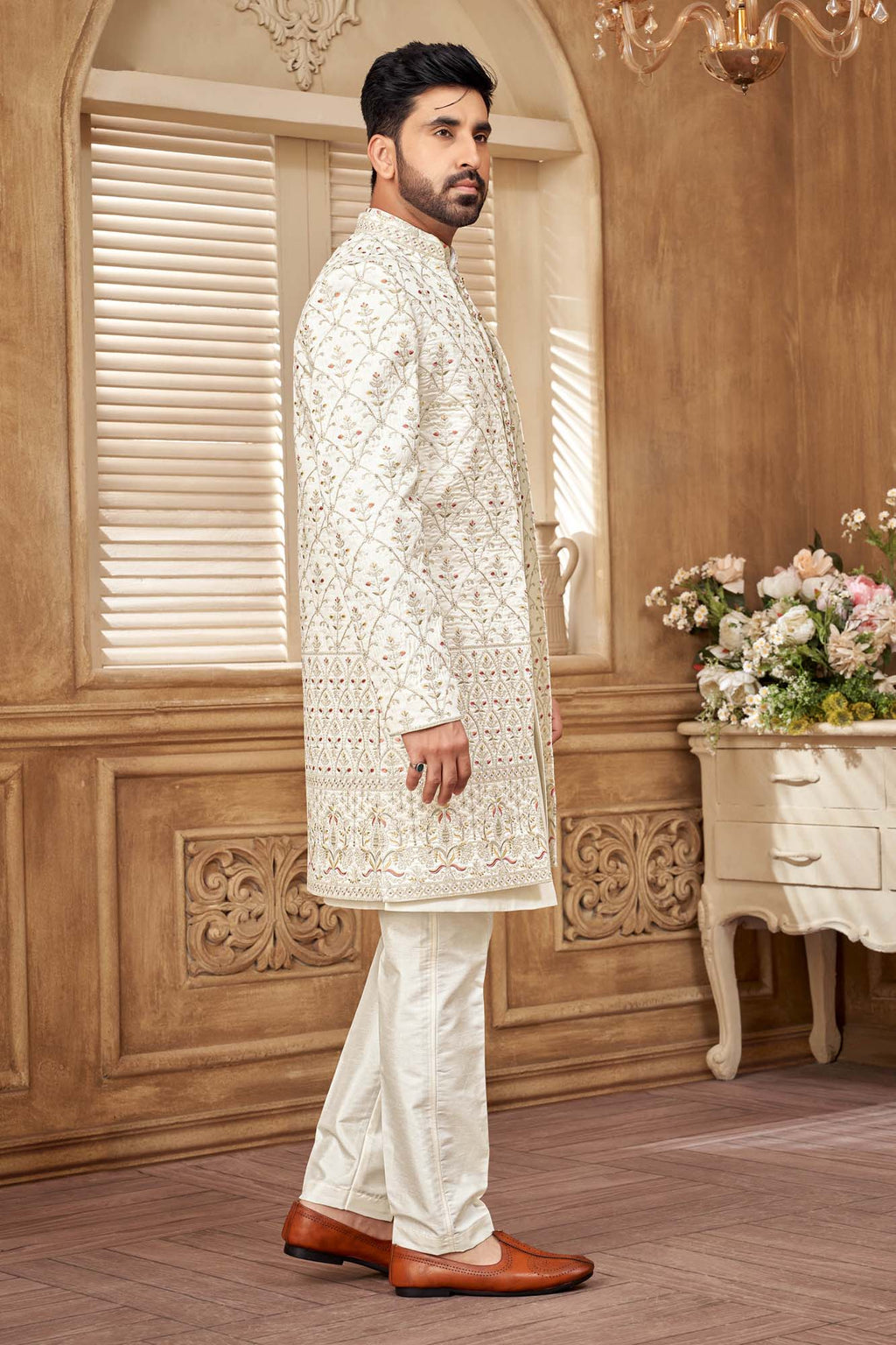 Stylish Indo Western Ethnic Sherwani for Men | Festive Vibe