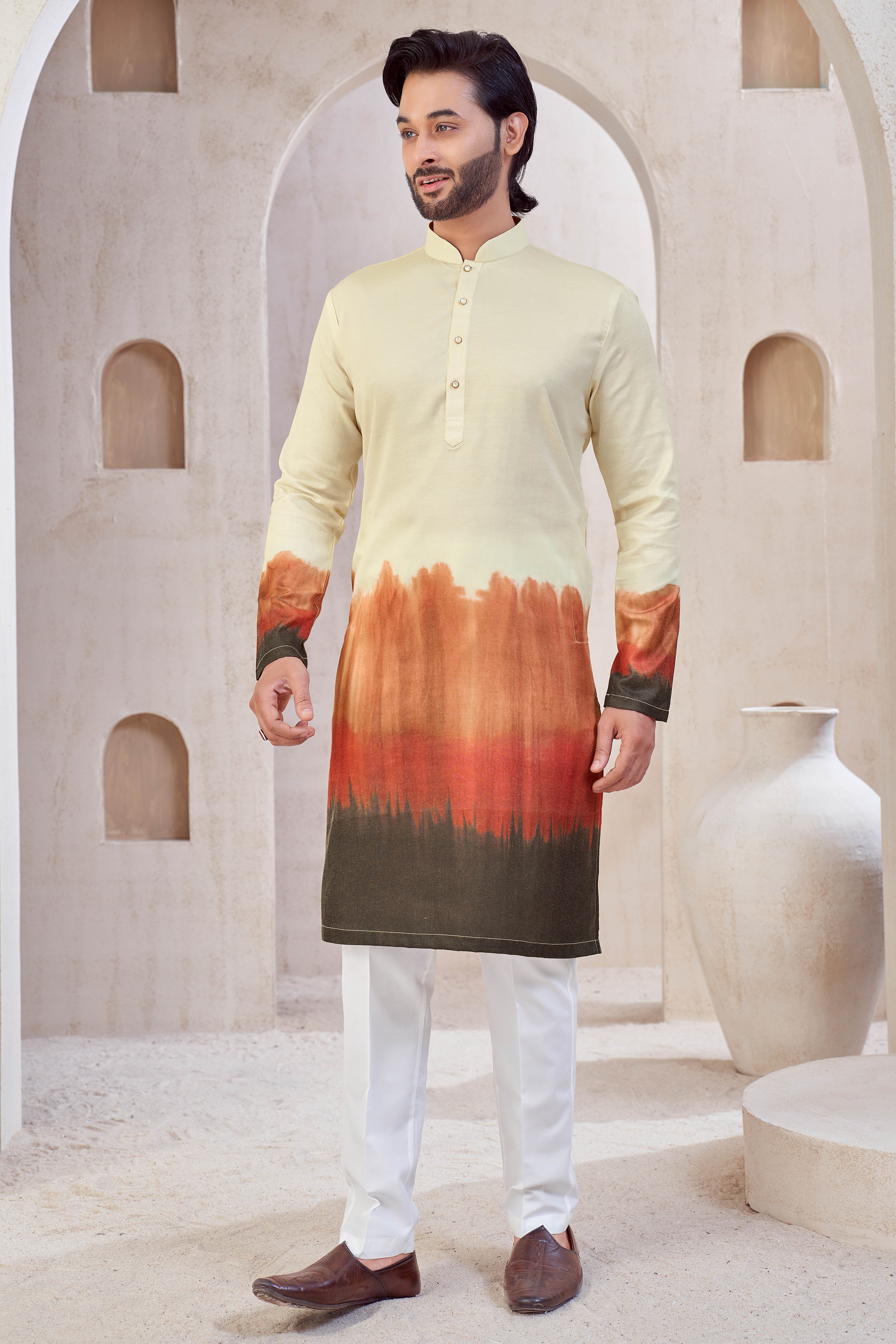 Sunset Forest Kurta