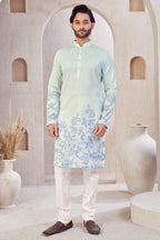 Sky Bloom Kurta