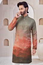 Terracotta Mirage Kurta