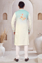 Mint Bloom Kurta