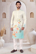 Mint Bloom Kurta