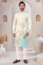 Mint Bloom Kurta