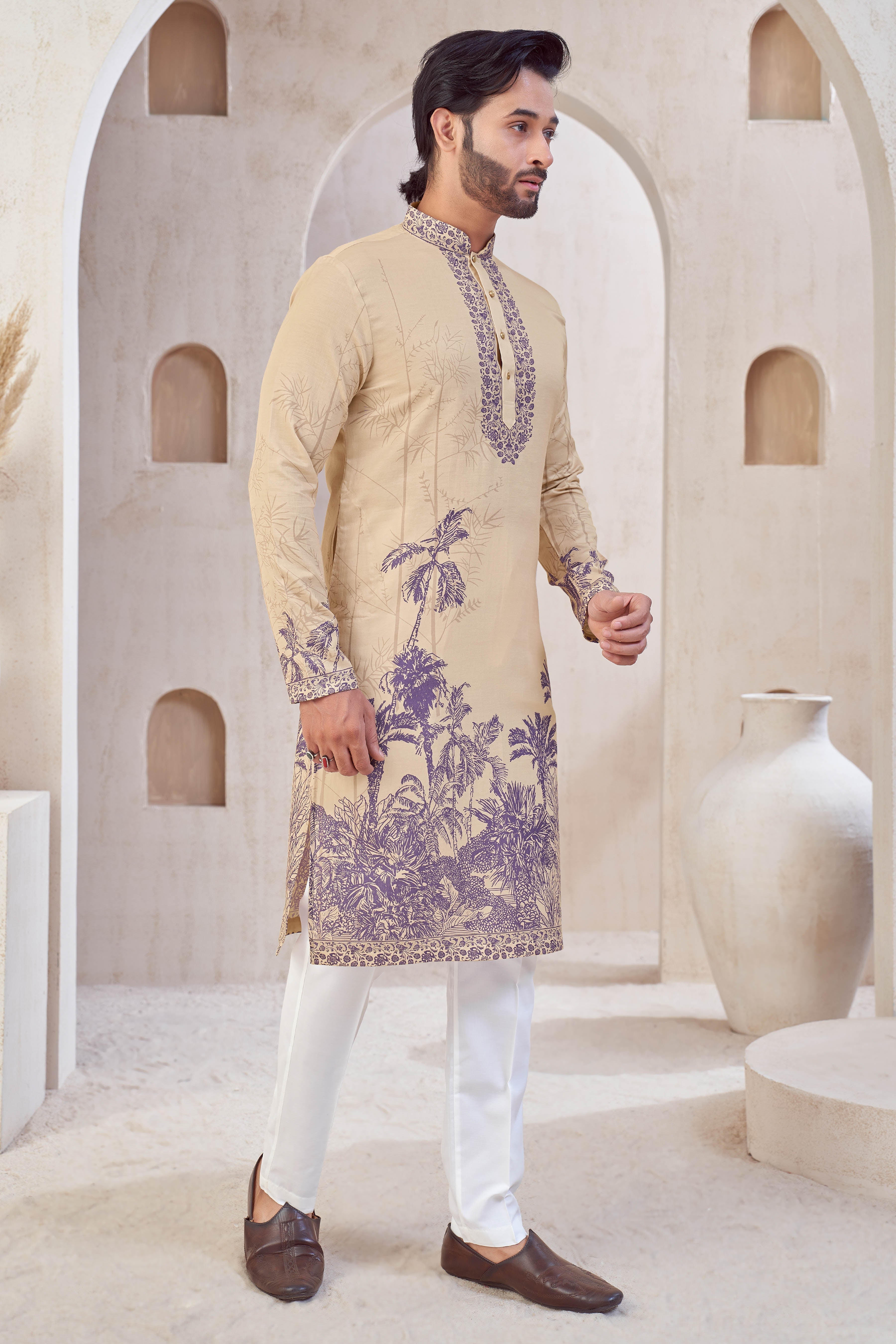 Regal Plam kurta