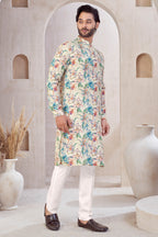 Floral Essence kurta