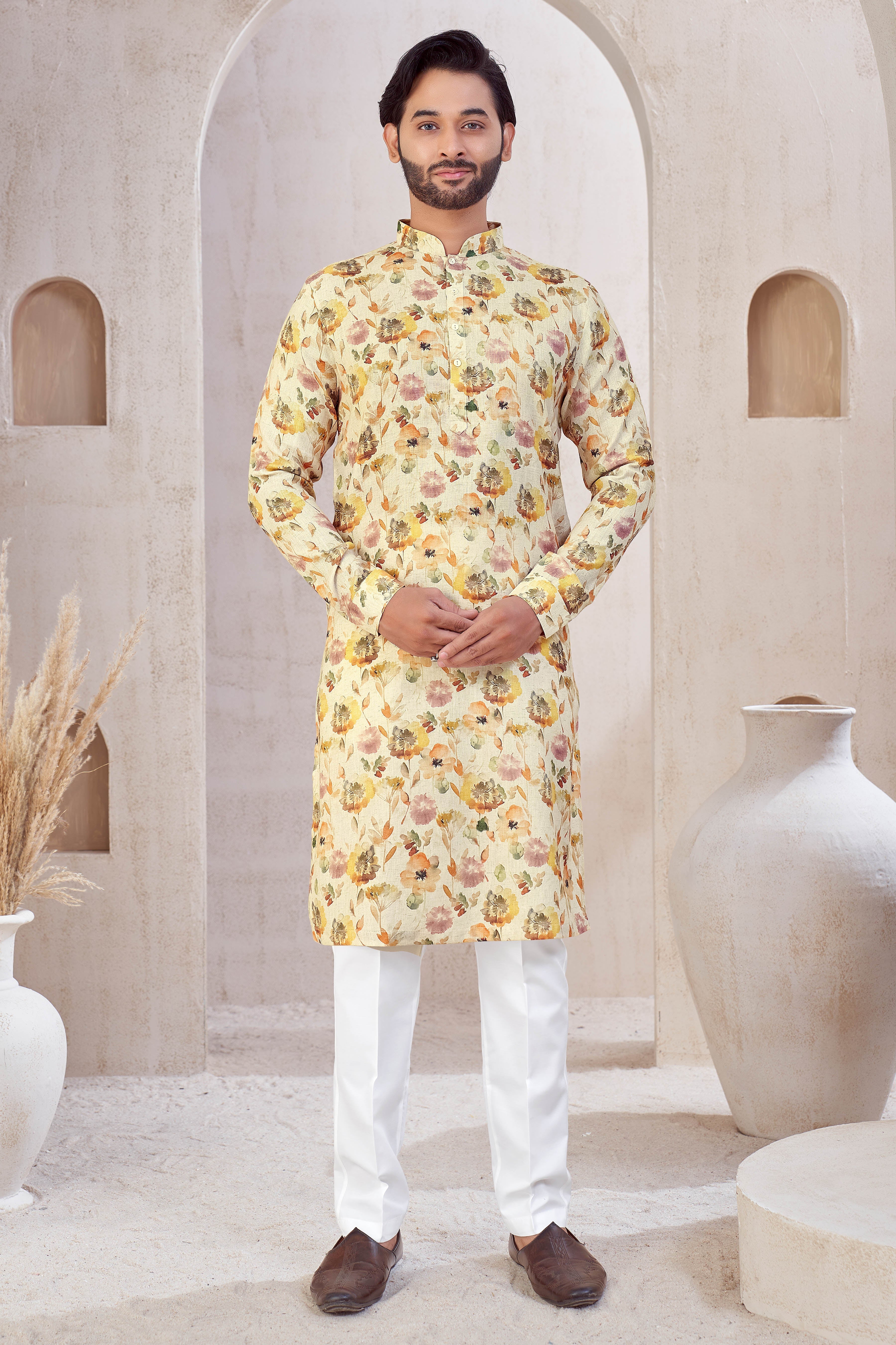 Golden Garden Kurta