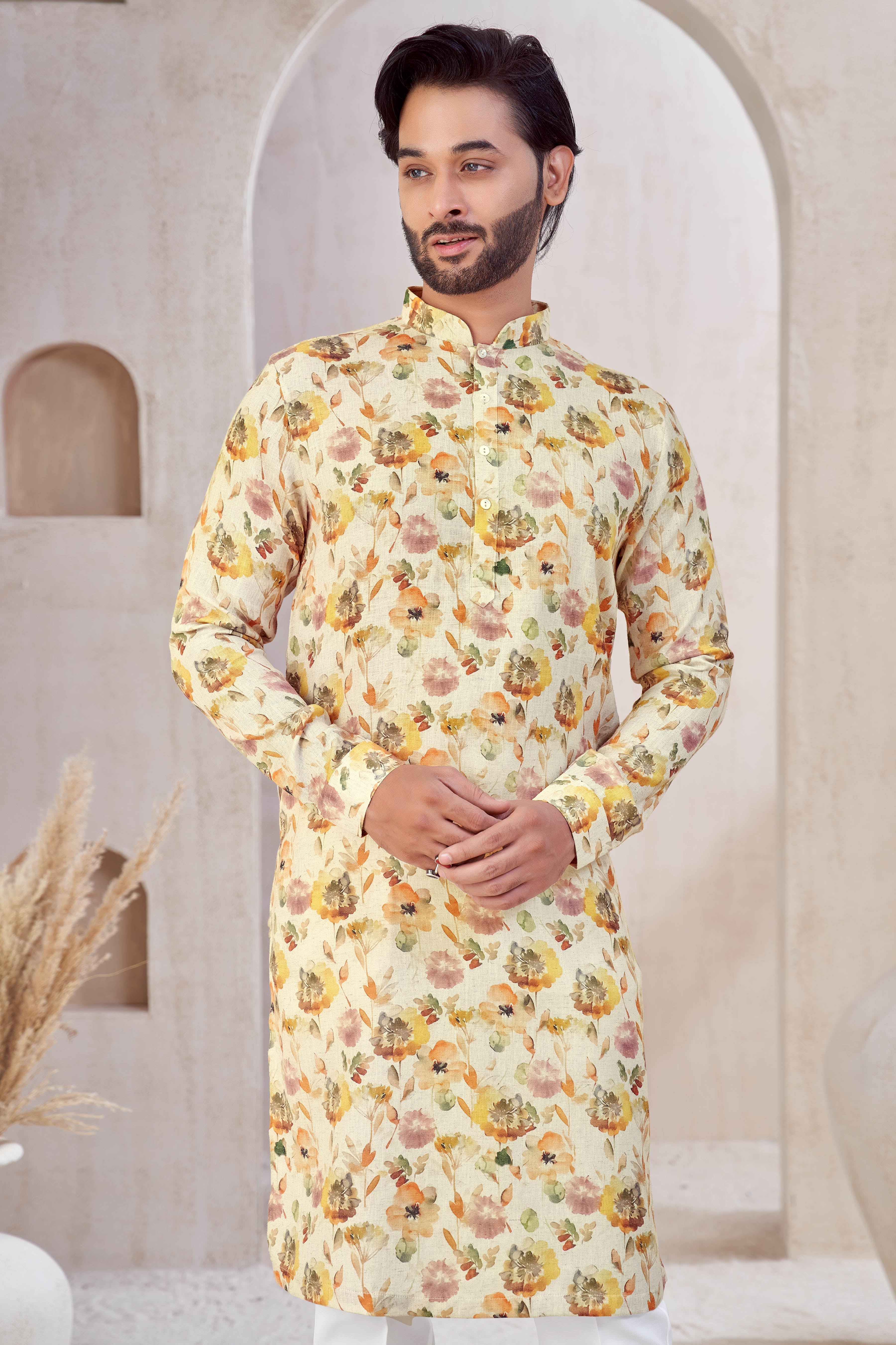 Golden Garden Kurta