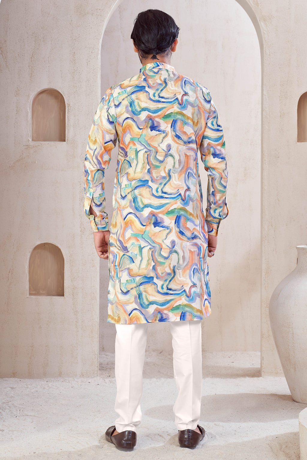 Color Wave Kurta