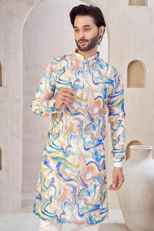 Color Wave Kurta