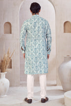 Royal Azure Kurta