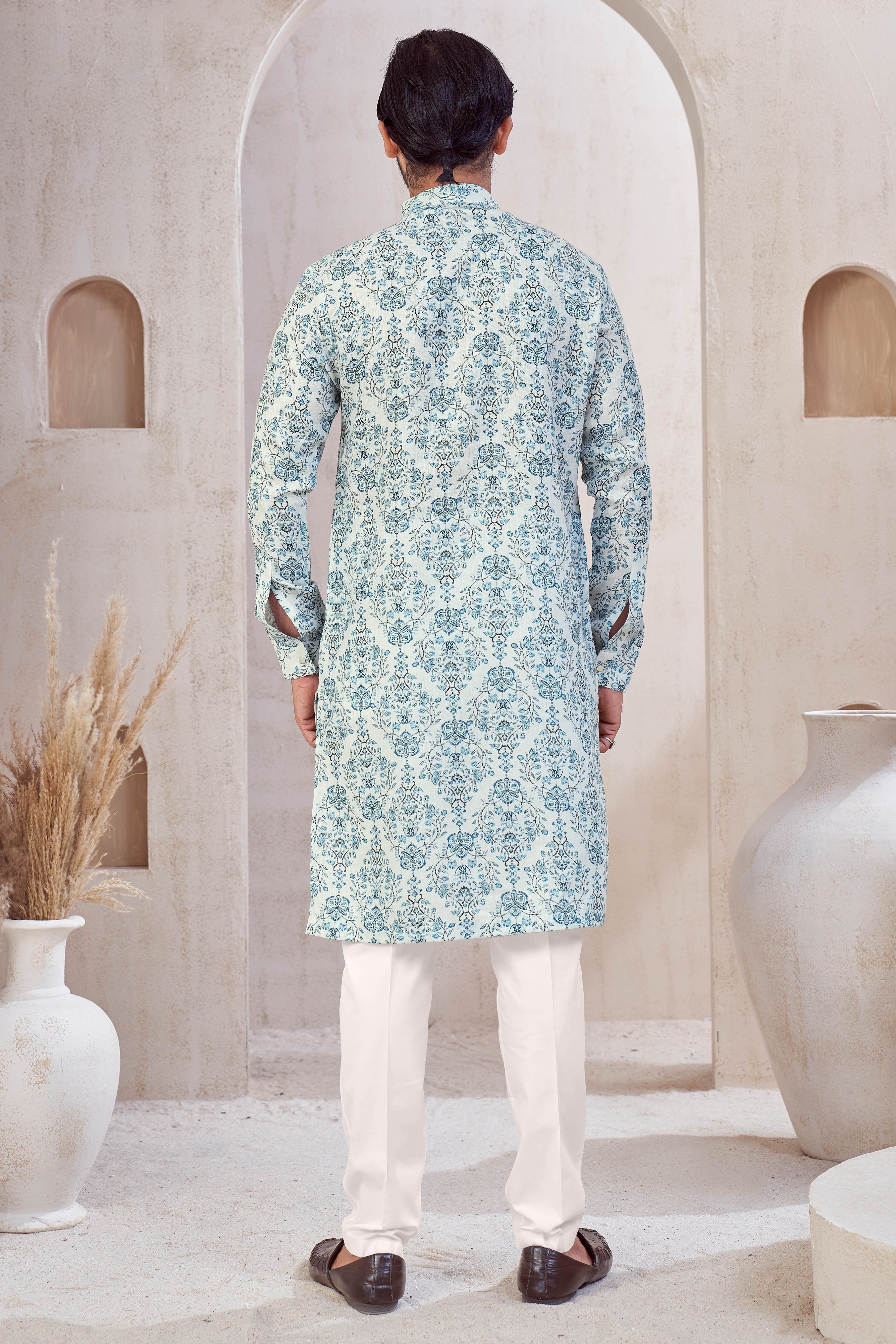 Royal Azure Kurta