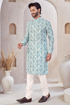 Royal Azure Kurta