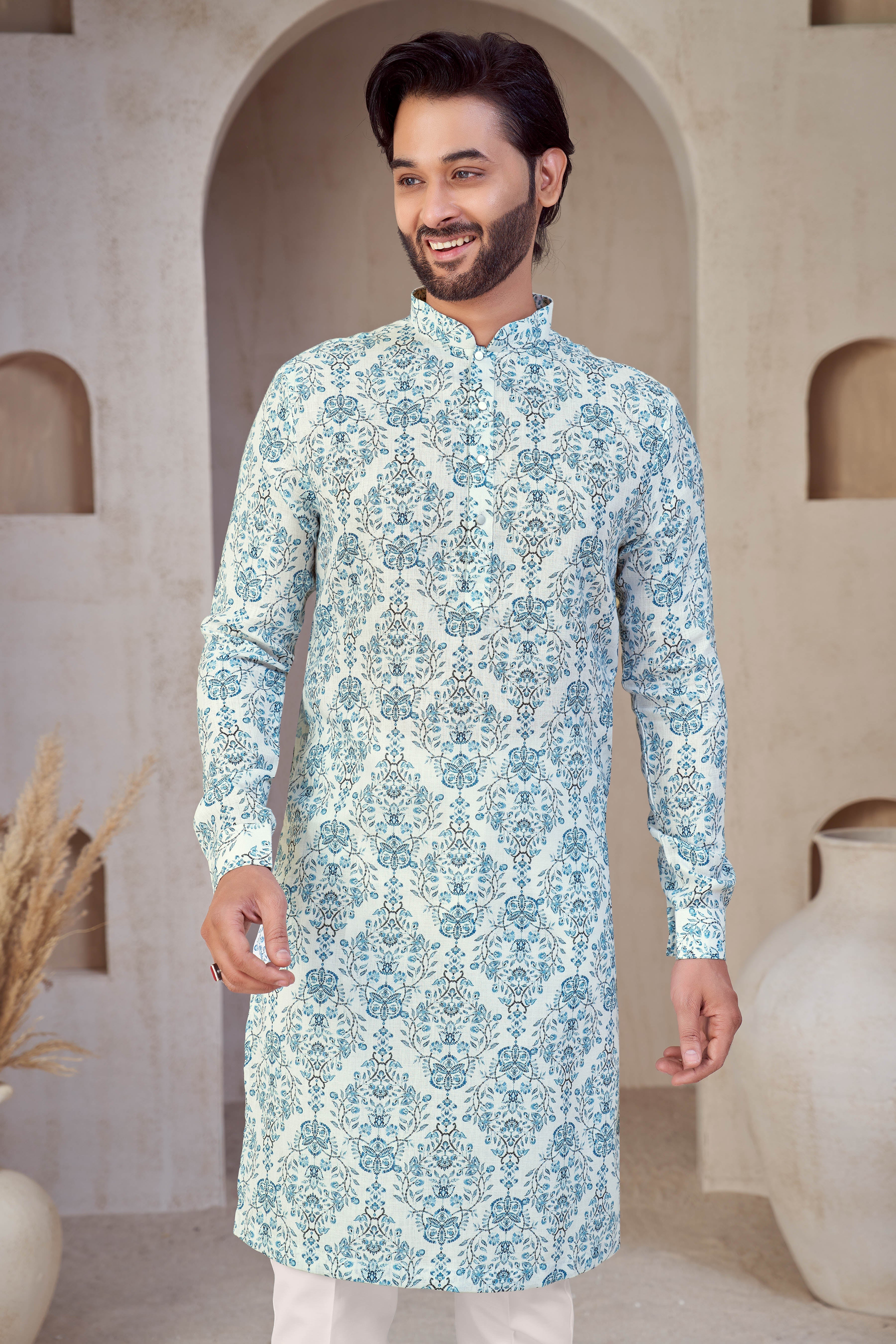 Royal Azure Kurta
