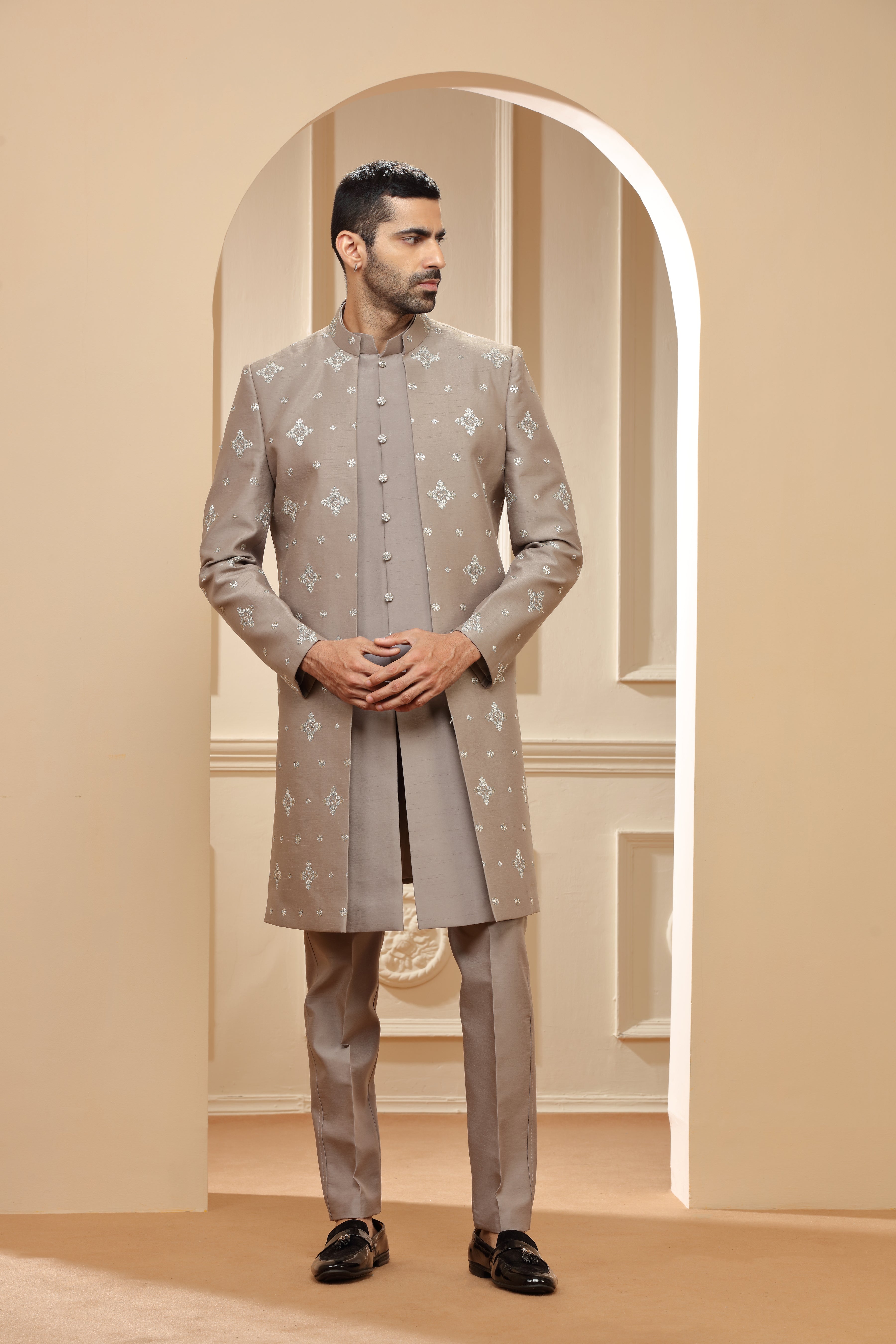 Indo Western with Pants 6491